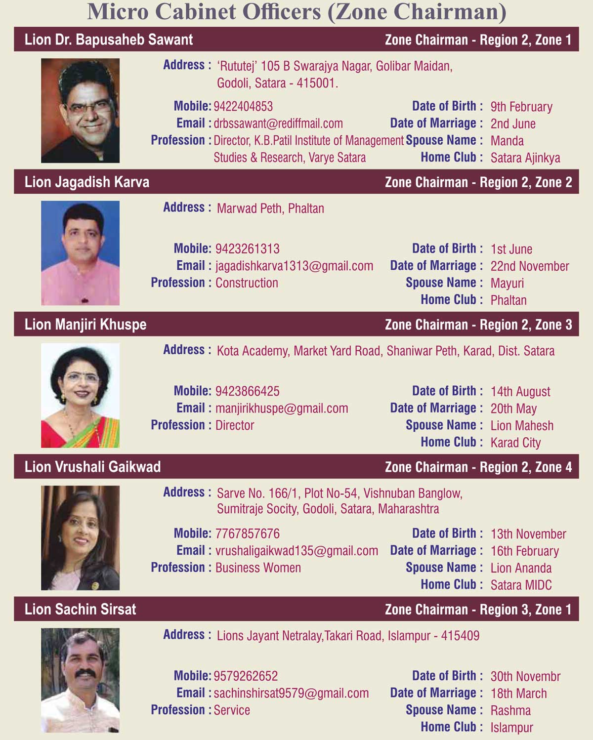 Micro Cabinet Officers 